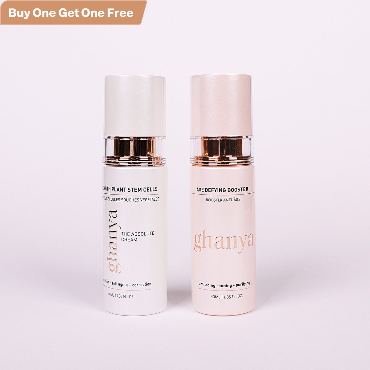 Age Defying Booster & The Absolute Cream - Ghanya Cosmetics